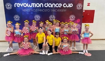 MIÓVI Pitypang Tagóvodánk Nyuszi csoportja sikerei a Revolution Dance Cup Nemzetközi Minősítő Táncversenyen