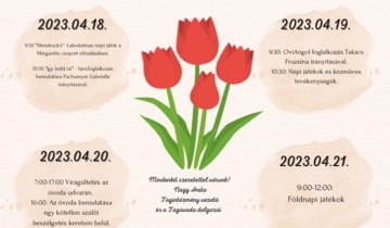 Óvodai nyílt napok MIÓVI Avastetői Tagóvodájában 