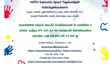 Beiratkozás 2023 -  MIÓVI Katowice