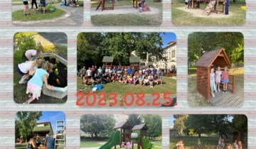 A miskolci Robert Bosch Energy and Body Systems Kft. Beszerzési Osztály dolgozóinak köszönhetően megújult a MIÓVI Stadion Sport Tagóvodája udvara