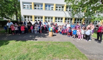 Föld napi játszótér a MIÓVI Diósgyőri Tagóvodájában