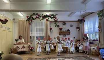 Hagyományőrzés a MIÓVI Eszterlánc Néphagyományőrző Tagóvodájában