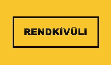 Értesítés rendkívüli szünet elrendelésésről