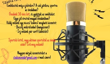 Stadion tagóvodások plakátja