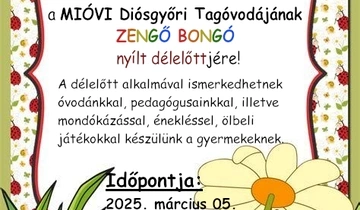 MIÓVI Diósgyőri Tagóvoda ZENGŐ BONGÓ nyílt délelőtt