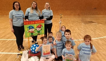 I. oviOLIMPIA - Győztes csapatunk - VILLÁM MANÓK