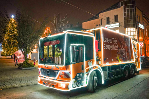 Adventi kukásautó Miskolctapolcán