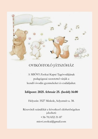 Ovikóstoló játszóház