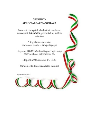 Apró talpak táncháza